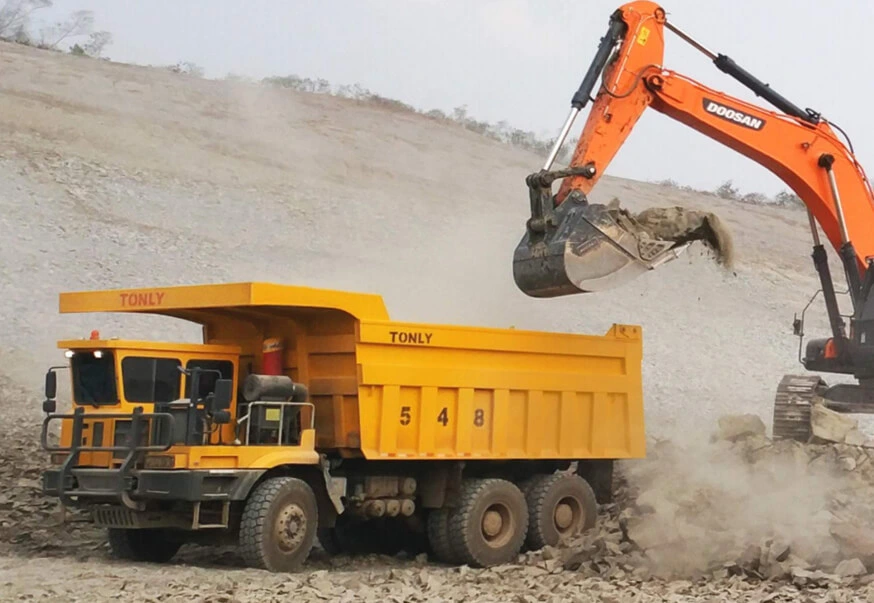 Rigid Dump Truck 70 Ton Mining Dump Truck Tld110b